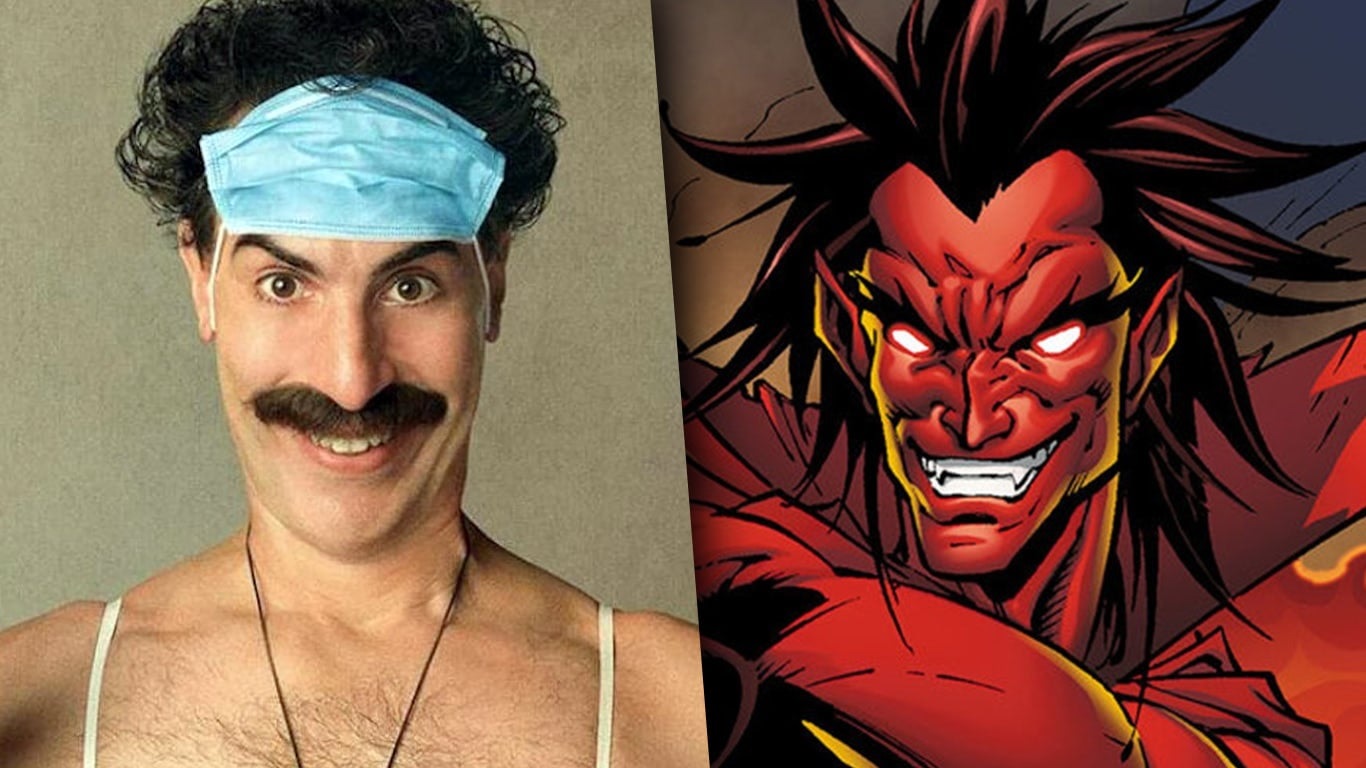 "Mefisto: representação clássica do vilão demoníaco nos quadrinhos Marvel"