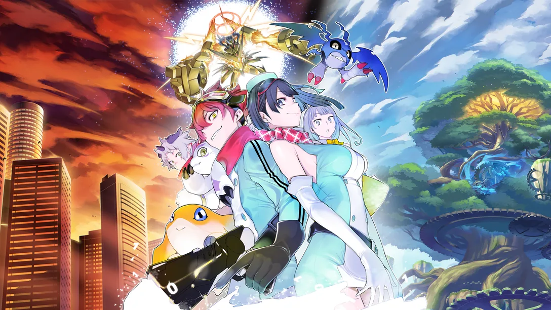 "Digimon Story: interface de personalidades mostrando 16 tipos diferentes de características únicas"
