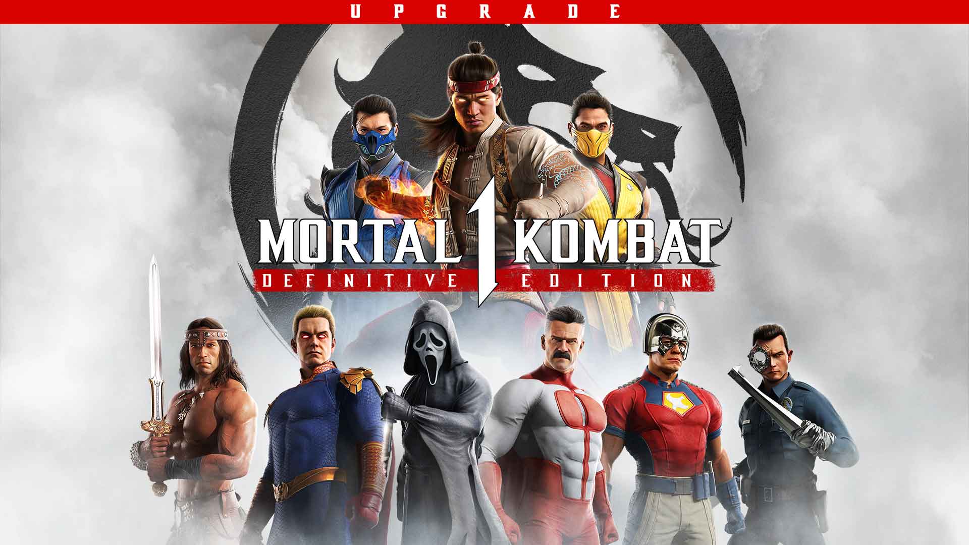 "Mortal Kombat 1: arte oficial da capa da versão definitiva lançada pela Warner Bros"
