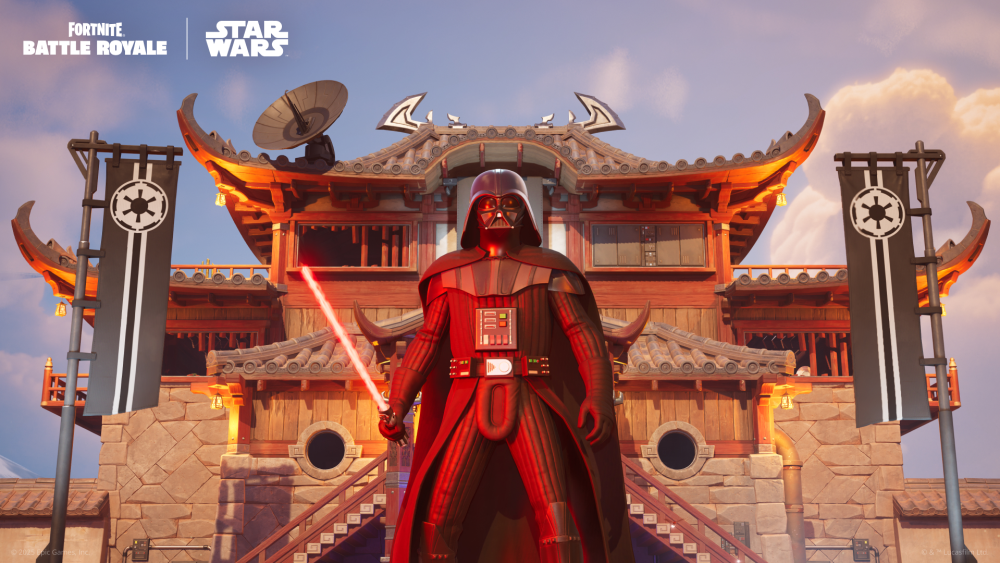 "Darth Vader: holograma conversacional com inteligência artificial no jogo Fortnite"
