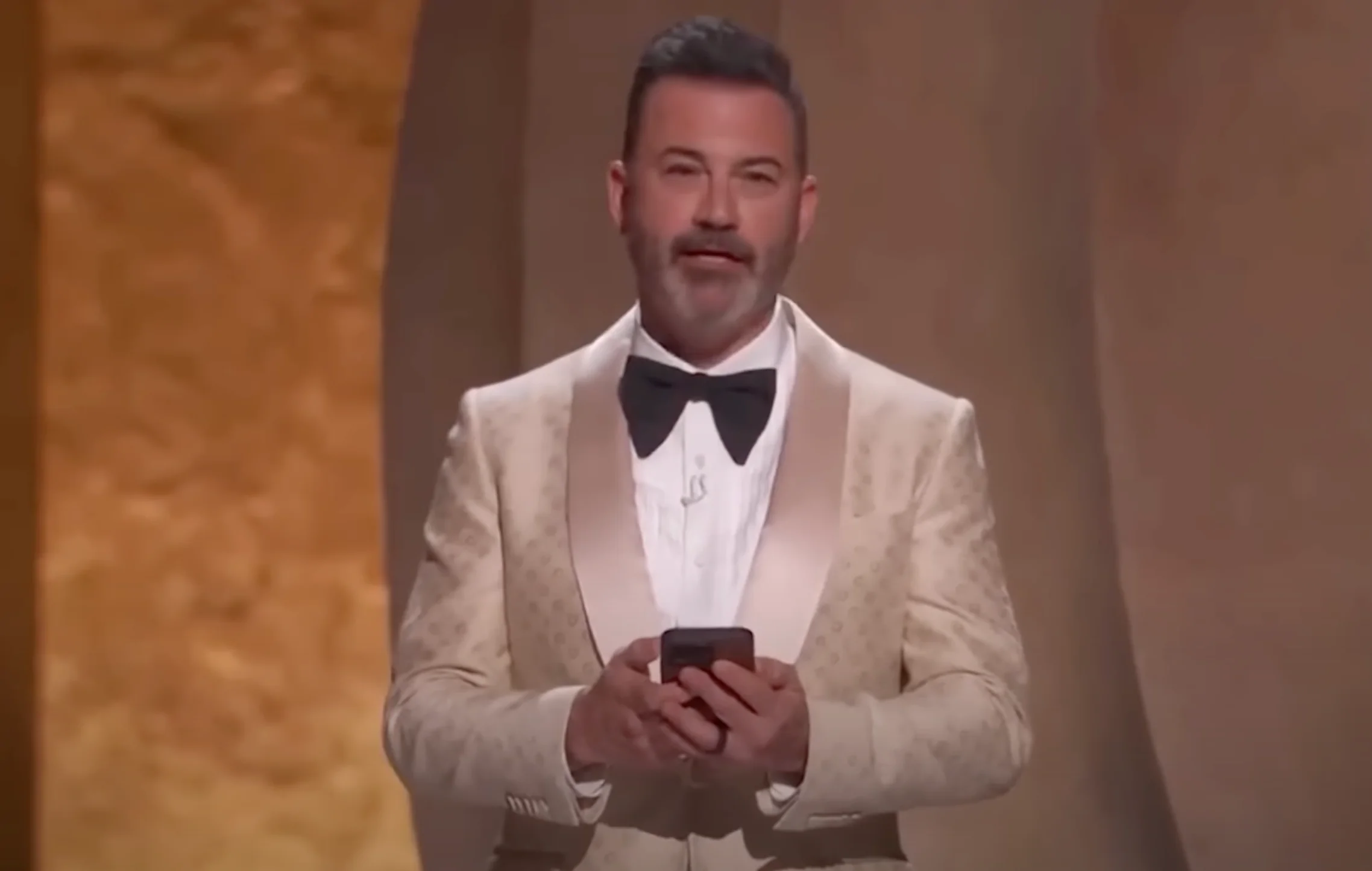 "Jimmy Kimmel: apresentador durante entrevista ao Los Angeles Times"
