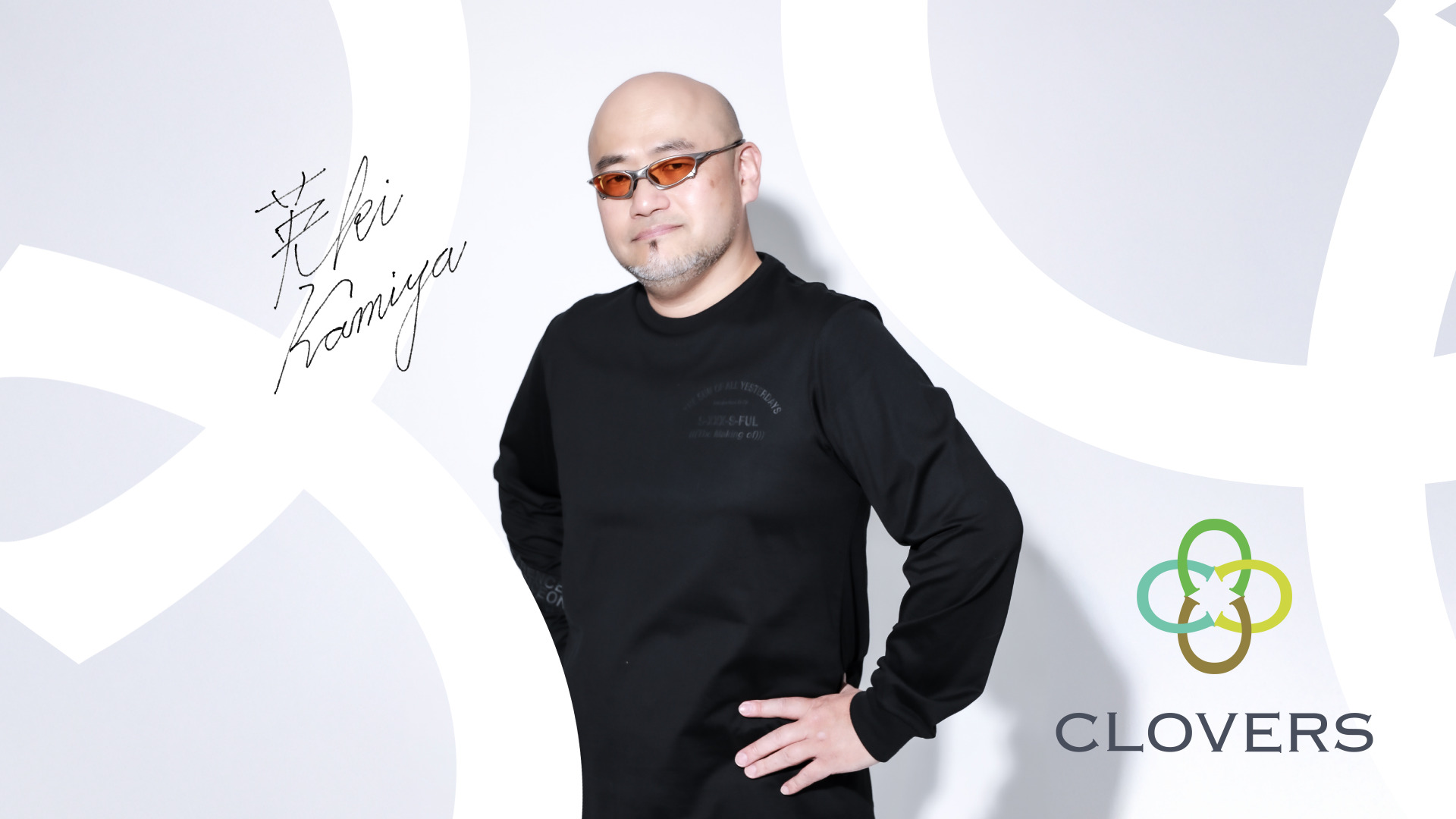 Hideki Kamiya, diretor da CLOVERS, defendendo a criatividade individual na indústria de jogos.