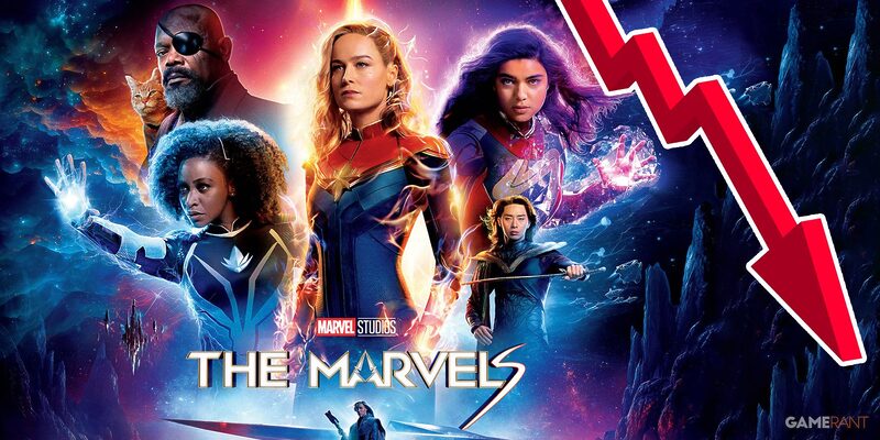 As Marvels sofre a maior queda de bilheteria do Marvel Studios
