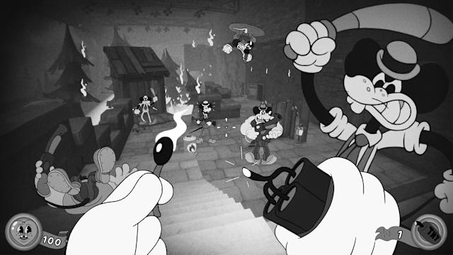 "Mouse P.I.: Jack Pepper em cenário noir desenhado à mão"
