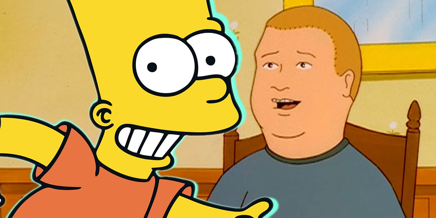 "King of the Hill: personagem Hank Hill em pose icônica da série animada texana"
