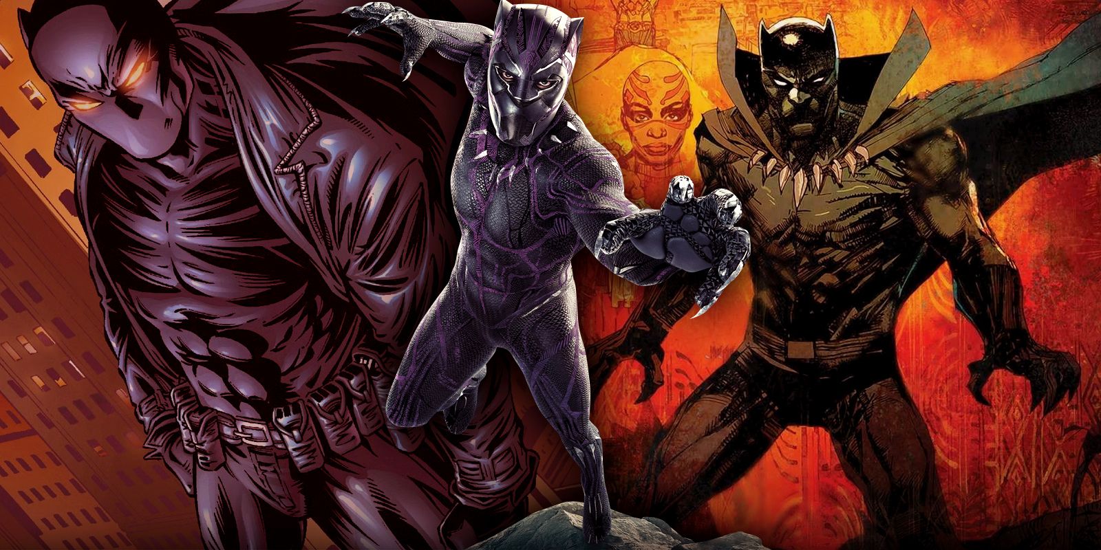 "Pantera Negra: Shuri vestindo traje tecnológico negro em pose heroica de combate"
