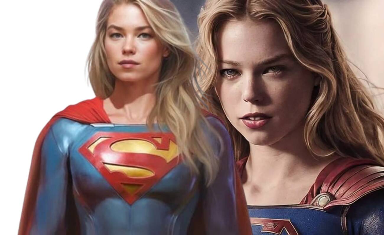 "Milly Alcock Supergirl: logo oficial do filme Woman of Tomorrow previsto para estrear em 2026"
